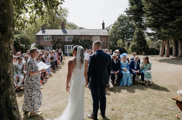 A personal wedding ceremony in Anglesey led by Louise Rooney
